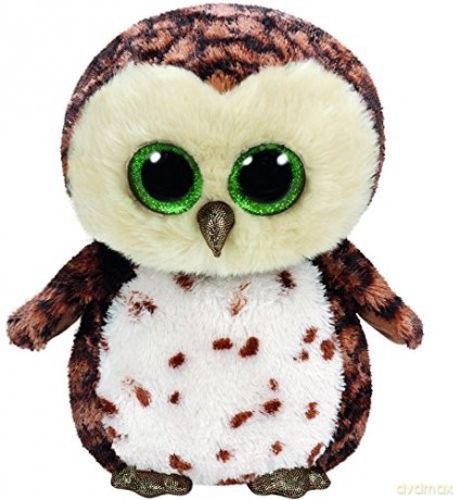 TY Beanie Boos Sammy - Brązowa sowa, 24 cm