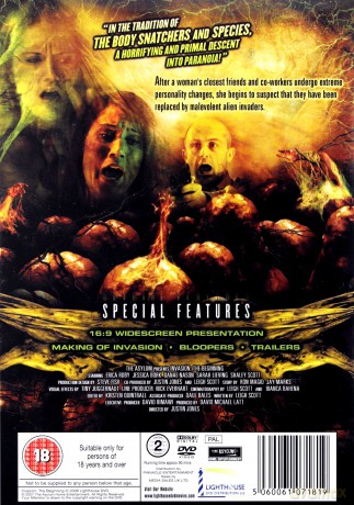 Invasion - the Beginning (Inwazja zabójczych klonów) [DVD]