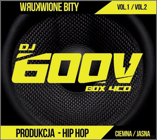 Dj 600 V: Wkurwione Bity vol. 1 i 2 - Ciemna, Jasna [4CD]