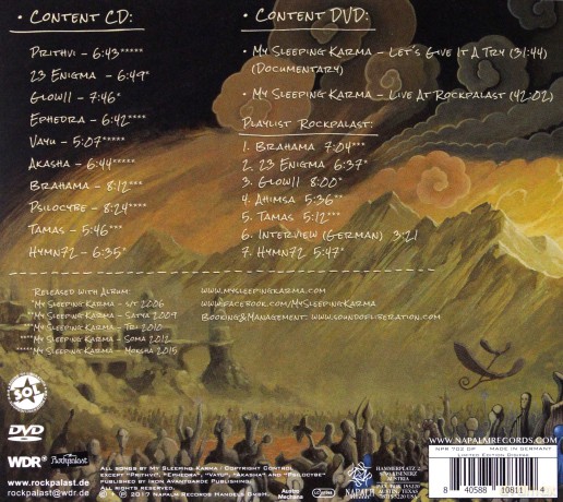 My Sleeping Karma: Mela Ananda Live (digipack) [DVD]+[CD]