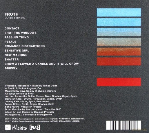 Froth: Outside Briefly (digipack) [CD]