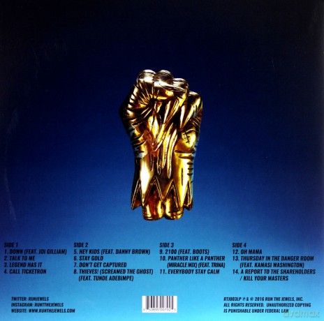 Run The Jewels: Run The Jewels 3 [2xWinyl]