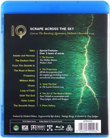 IQ: Scrape Across The Sky [Blu-Ray]