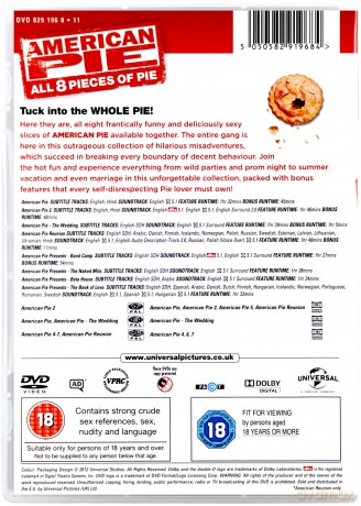 American Pie 1-8 [8DVD]