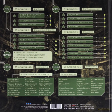 Ayreon: The Source [4CD]+[DVD]