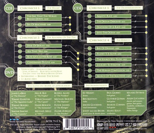 Ayreon: The Source (digibook) [2CD]+[DVD]