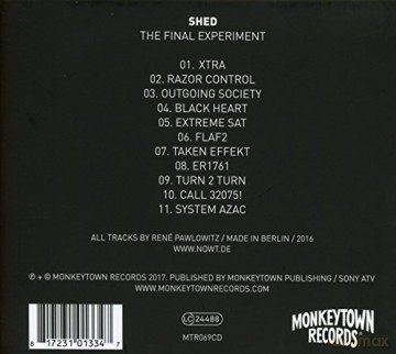 Shed: The Final Experiment [CD]