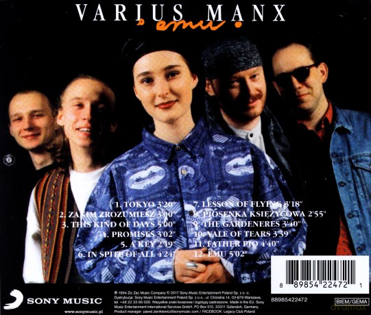 Varius Manx: Emu [CD]