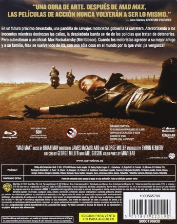 Mad Max (steelbook) [Blu-Ray]