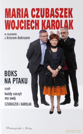 Boks na ptaku czyli każdy szczyt ma swój. Czubaszek i Karolak (pocket) - Maria Czubaszek [KSIĄŻKA]