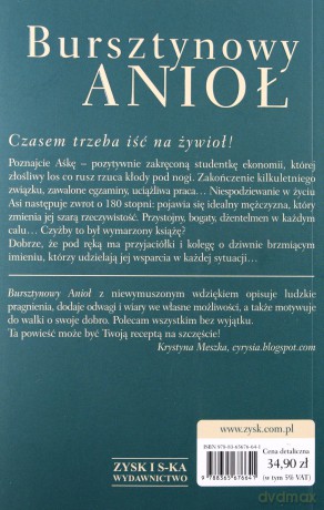 Bursztynowy anioł - Anna Tabak [KSIĄŻKA]