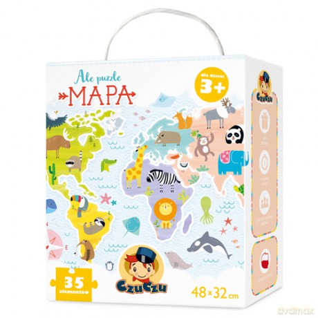 Czu Czu Ale puzzle mapa 3+ [PUZZLE]