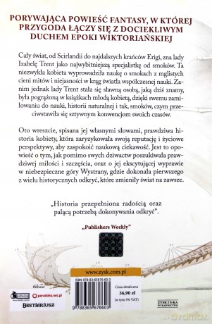 Historia naturalna smoków - Marie Brennan [KSIĄŻKA]