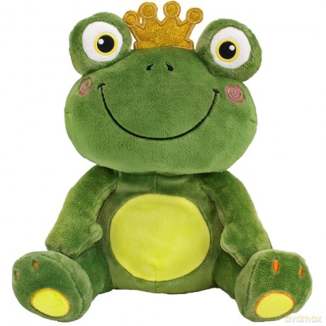 Maskotka żaba z koroną 20 cm