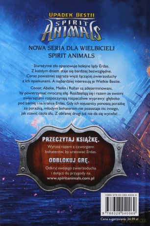 Spalona ziemia. Spirit animals. Upadek bestii (Tom 2) - Victoria Schwab [KSIĄŻKA]