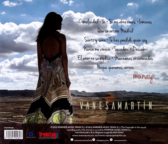 Vanesa Marti­n: Munay [CD]