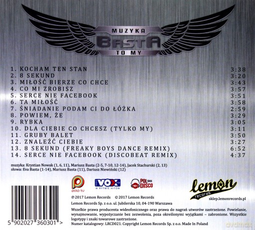 Basta: Powiem że Kocham Ten Stan [CD]