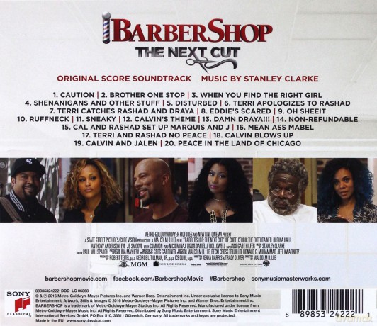 Barbershop: The Next Cut soundtrack (Stanley Clarke) [CD]
