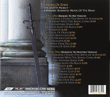 Virgin Steele: Visions Of Eden (digipack) [2CD]