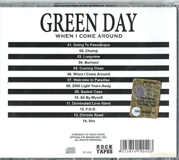 Green Day: When I Come Around FM Broadcast 1994 [CD]