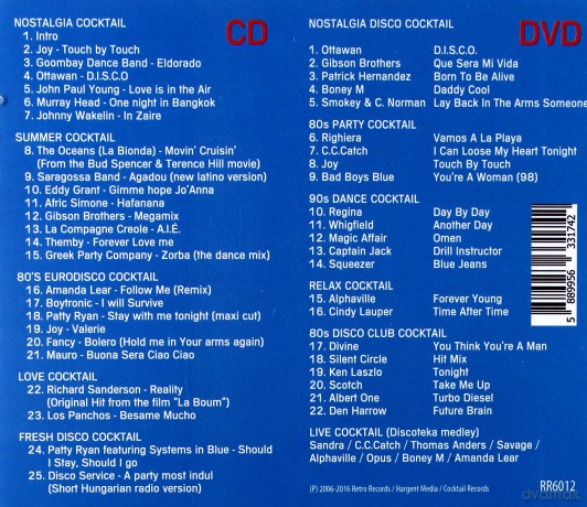 Retro Disco Cocktail (Limited Edition) [CD]+[DVD]