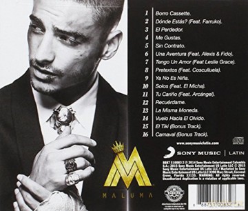Maluma: Pretty Boy Dirty Boy [CD]