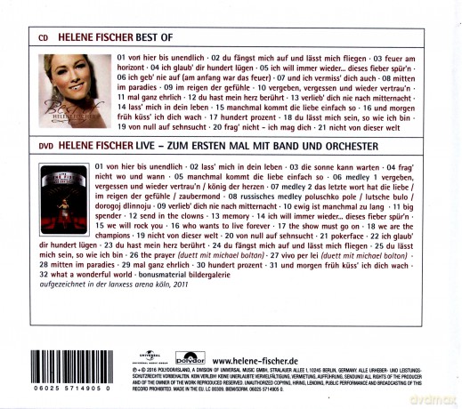 Helene Fischer: Best Of (Platin Edition Limited) [2CD]