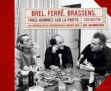 Georges Brassens: Trois Hommes Sur la Photo [4CD]+[DVD]