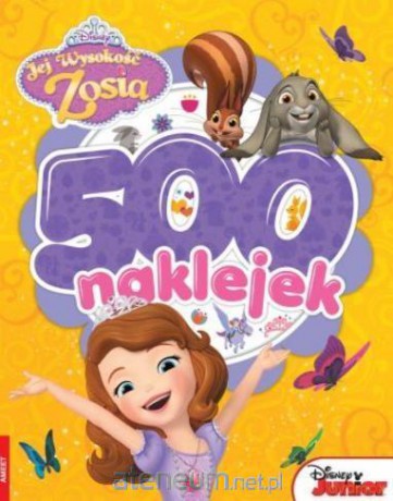 500 naklejek. Jej Wysokość Zosia [KSIĄŻKA]