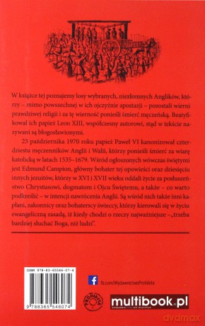 Angielscy męczennicy reformacji - Ks. Jan Badeni TJ [KSIĄŻKA]