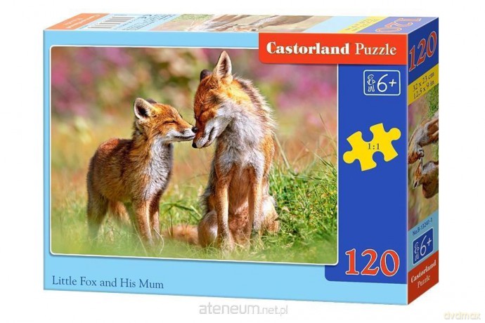 CASTOR 120 el. Mały Lis i jego mama [PUZZLE]