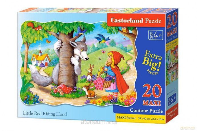 CASTOR 20 el. maxi - Czerwony Kapturek [PUZZLE]
