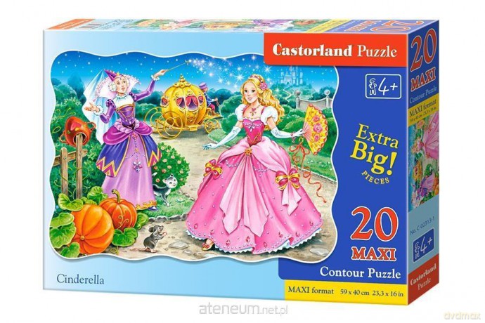 CASTOR 20 el. maxi - Kopciuszek [PUZZLE]