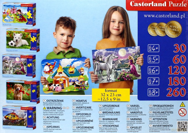 CASTOR 30 el. Samolot na pasie startowym [PUZZLE]