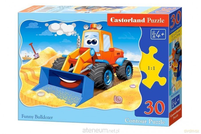 CASTOR 30 el. Zabawny buldożer [PUZZLE]