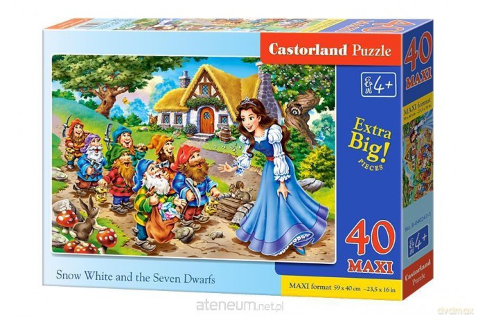 CASTOR 40 el. maxi - Królewna Śnieżka [PUZZLE]