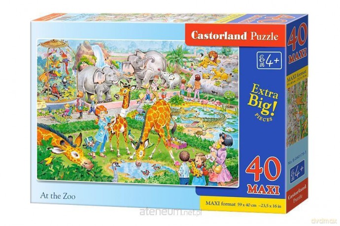 CASTOR 40 el. maxi - W zoo [PUZZLE]