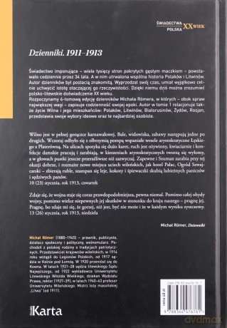 Dzienniki (Tom 1) 1911-1913 - Michał Romer [KSIĄŻKA]