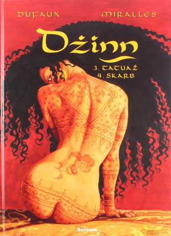 Dżinn (Tom 2) Tatuaż/Skarb - Jean Dufaux, Ana Miralls [KOMIKS]