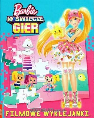 Filmowe wyklejanki. Barbie w świecie gier [KSIĄŻKA]