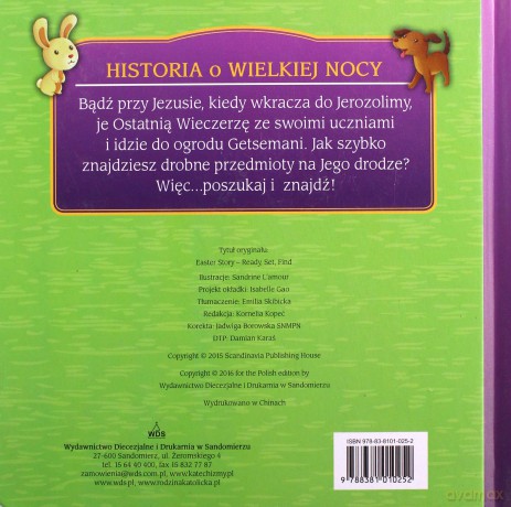 Historia o Wielkiej Nocy. Poszukaj i znajdź - Vanessa Carroll [KSIĄŻKA]
