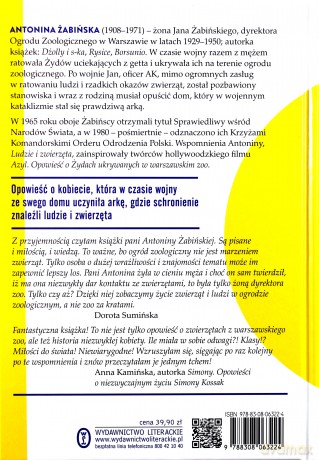 Ludzie i zwierzęta - Antonina Żabińska [KSIĄŻKA]