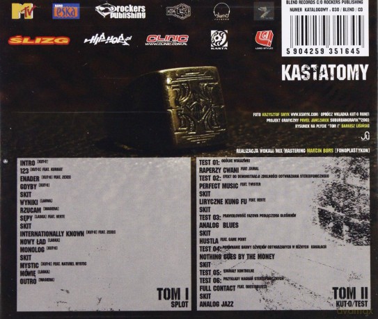 Kasta & Kut-O: Kastatomy / Tom I / Tom II / [2CD]
