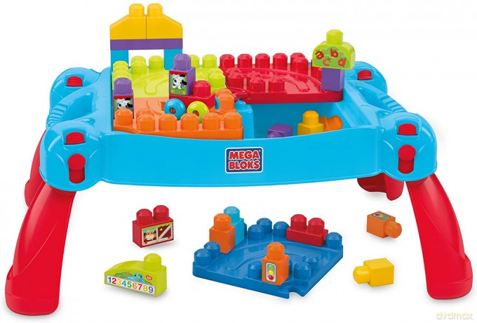 Mega Bloks Stolik do budowania z klockami [KLOCKI]