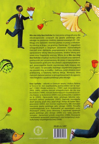 Nie ma róży bez kolców. Ćwiczenia Ortograficzne - Ewa Lipińska [KSIĄŻKA]