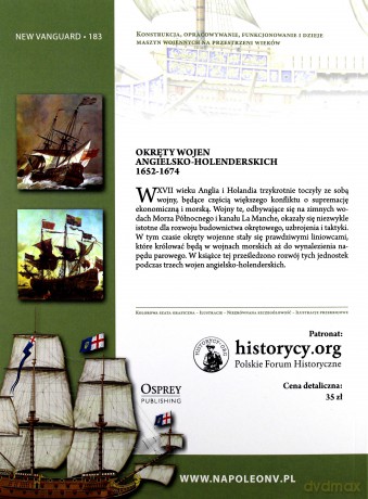 Okręty wojen angielsko-holenderskich 1652-1674 - Angus Konstam [KSIĄŻKA]