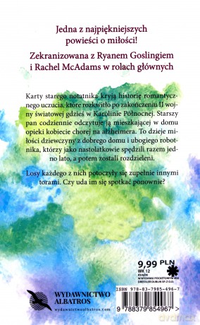 Pamiętnik (pocket) - Nicholas Sparks [KSIĄŻKA]