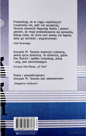 Panowie z dzielnicy - Goncalo M. Tavares [KSIĄŻKA]