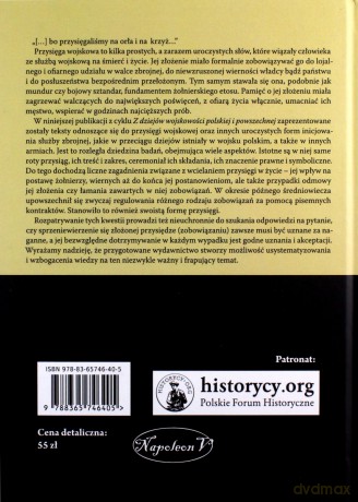Przysięga wojskowa idea i praktyka [KSIĄŻKA]