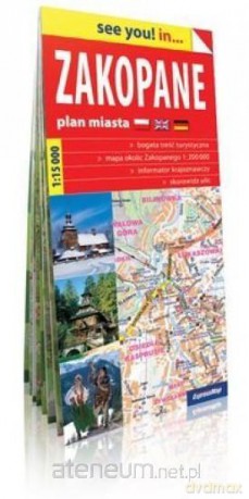 See you! in.. Zakopane plan miasta 1:15 000